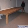 Teak tafel oud hout 400x100cm (5)